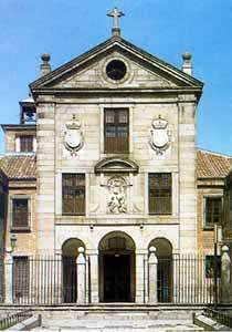 Gmez de Mora: Fachada del convento de la Encarnacin. Madrid
