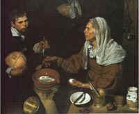 Velzquez:Vieja friendo huevos