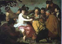 Velzquez: El triunfo de Baco (Los Borrachos); las dobles interpretaciones  mezclando costumbrismo y mitologa (o disfrazando la mitologa de costumbrismo??)